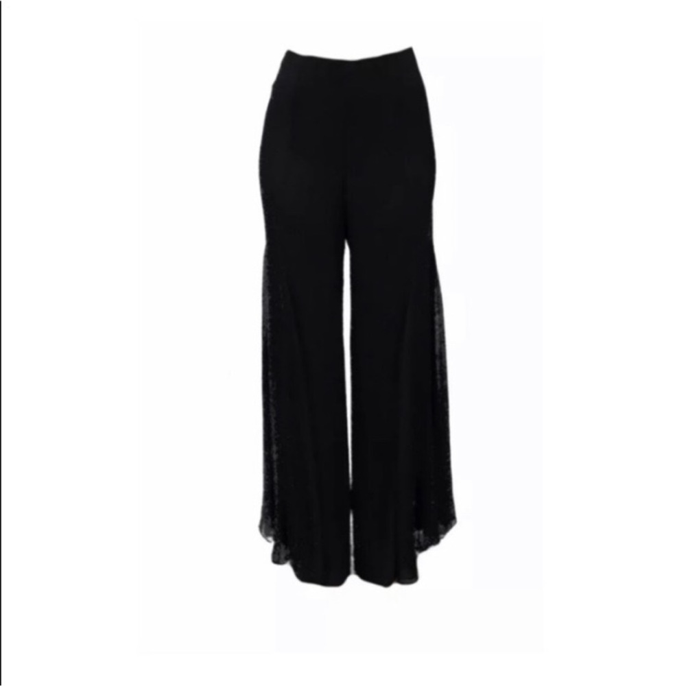Flores and Flores silk palazzo pants